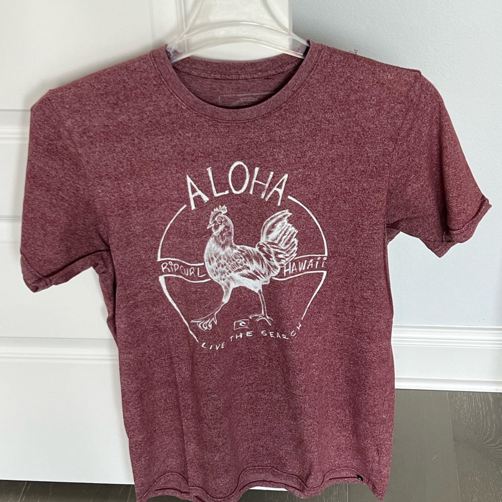 Rip Curl T-shirt with Chicken Design